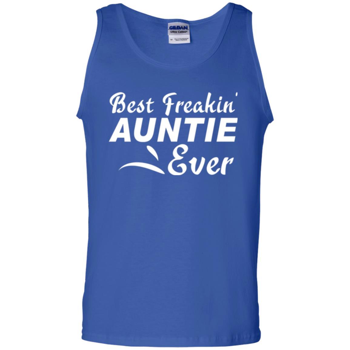 Aunt T-shirt Best Freakin' Auntie Ever Royal