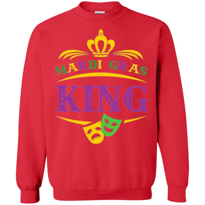 Mardi Gras King Gift T-shirt Red