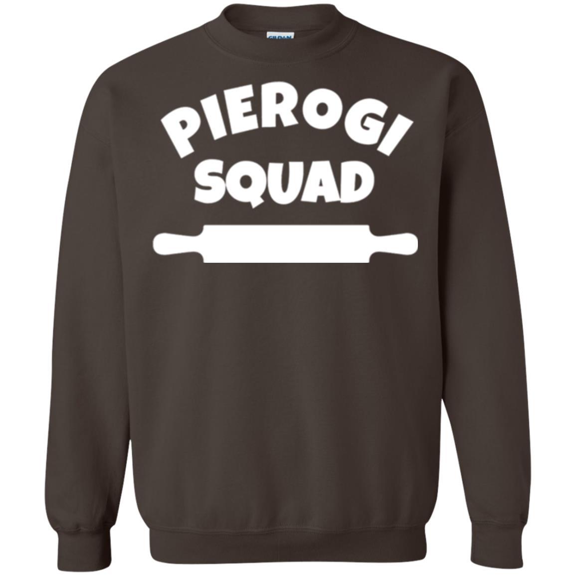 Christmas T-shirt Pierogi Polish Dumpling T-shirt Dark Chocolate