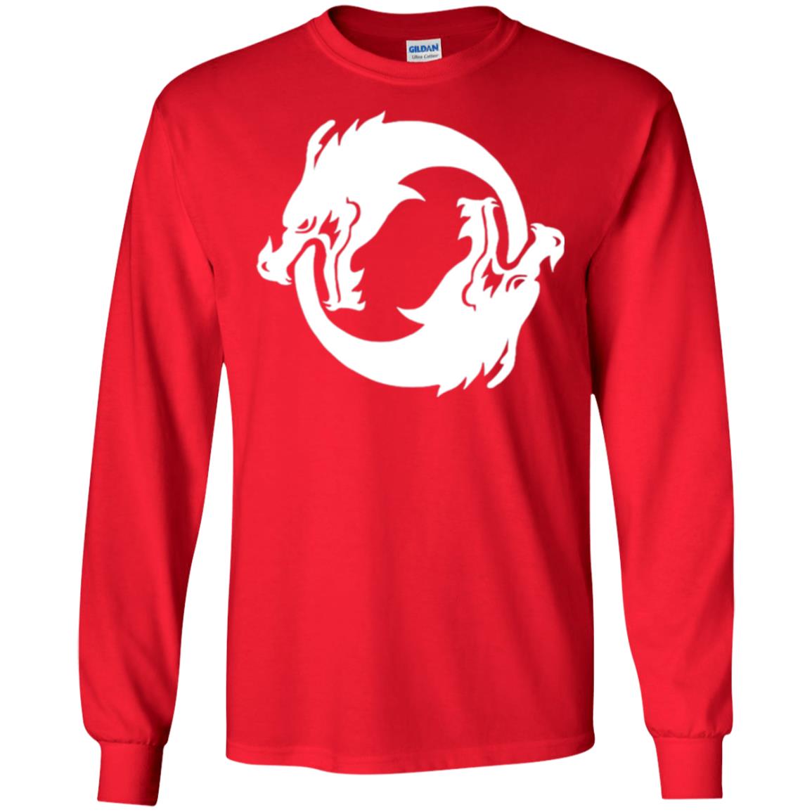 Dargon Lovers T-shirt Overwatch Hanzo Seal Spray Red