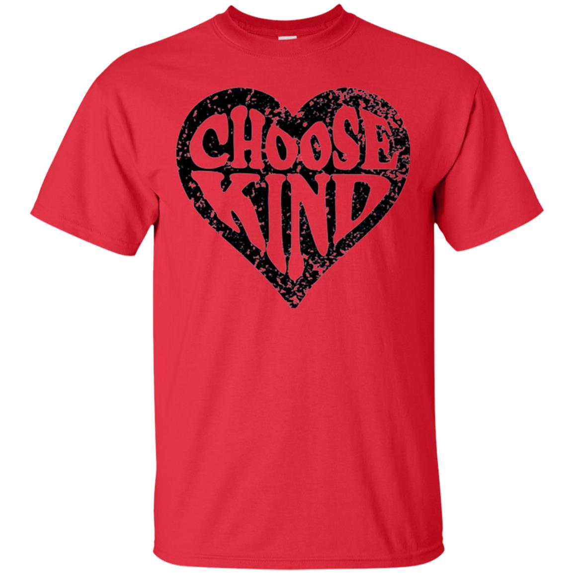 Anti Bullying T-shirt Choose Kind Movement Red