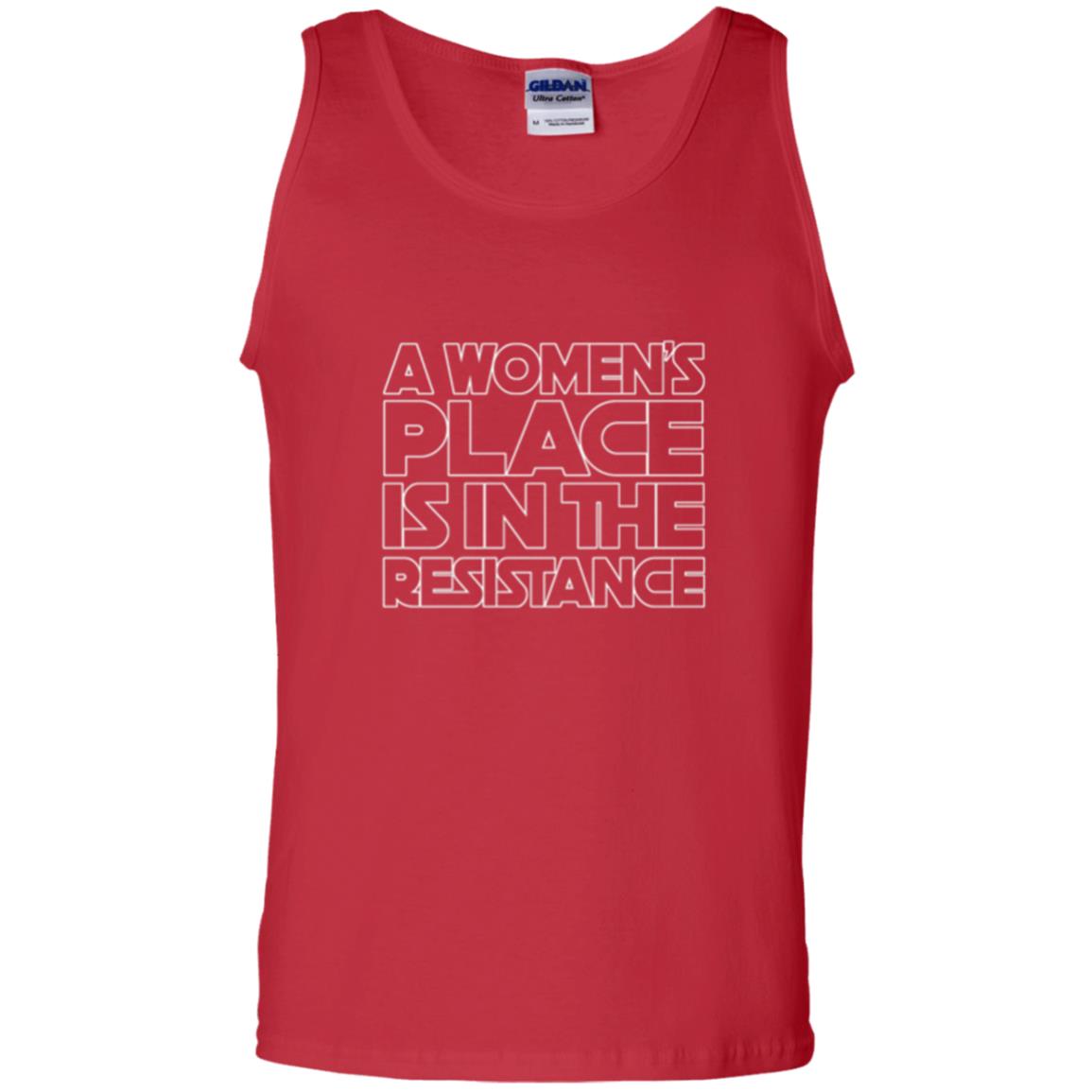 Women_s Resistance T-shirt A Women_s Place Is In The Resistance Red