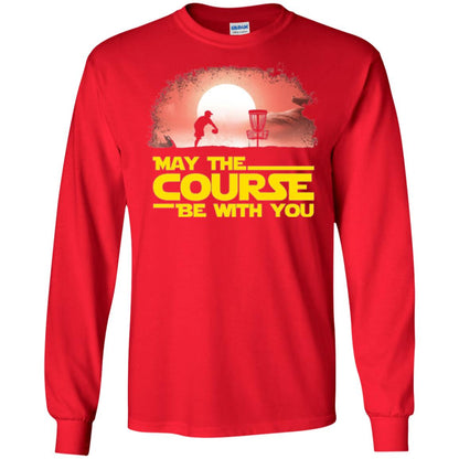 May The Course Be With You T-shirt Red