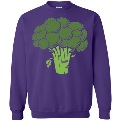 Broccoli Is Life T-shirt Funny Graphic Vegetable Purple