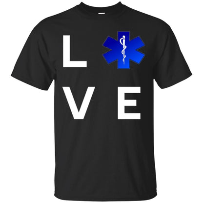Love Star Of Life Ems T-shirt Black