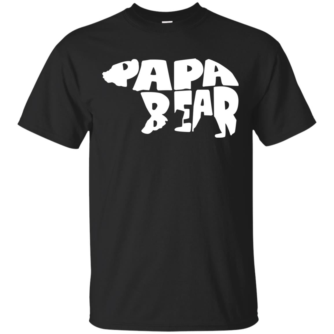 Bear Papa Shirt Black