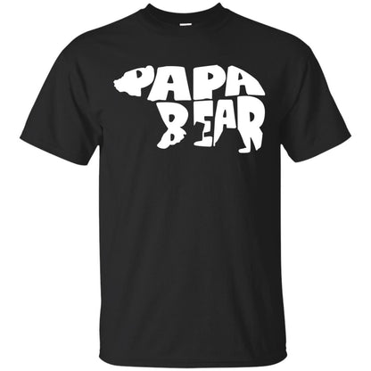 Bear Papa Shirt Black