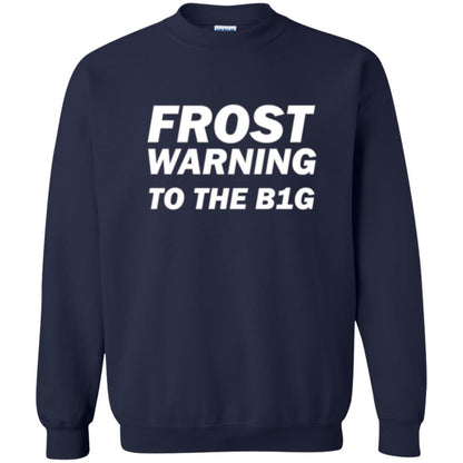 Frost Warning Nebraska T-shirt Navy