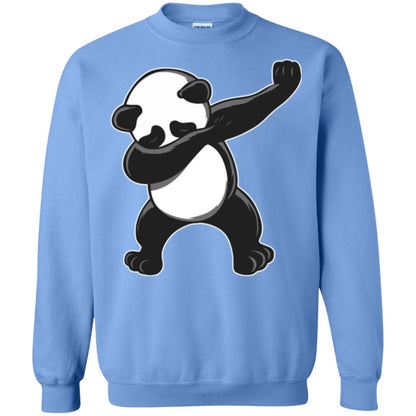 Funny Panda Dab T-shirt Cute Dabbing Panda Carolina Blue