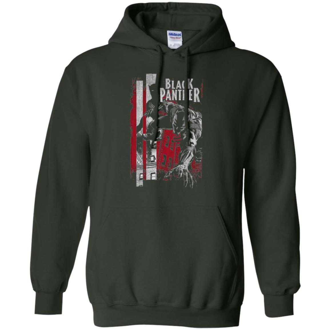 Film T-shirt Panther Lurk Graphic T-shirt Forest Green