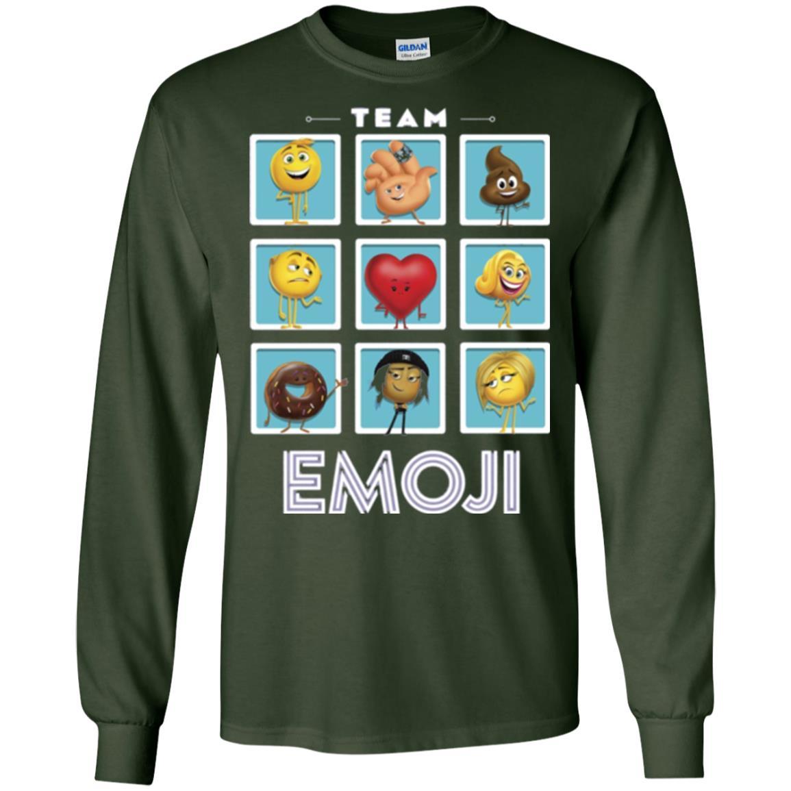 Film T-shirt Emoji Panels Graphic T-shirt Forest Green