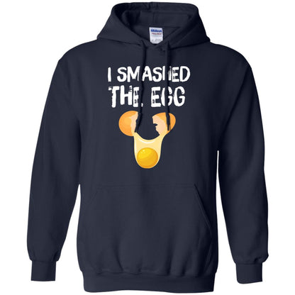 I Smashed The Egg Shirt Navy