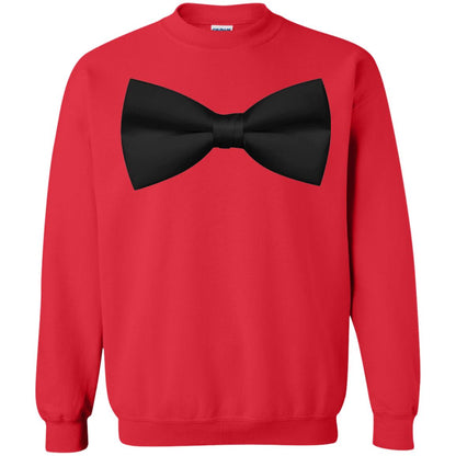 Big Black Bow Tie Tee Shirt Red