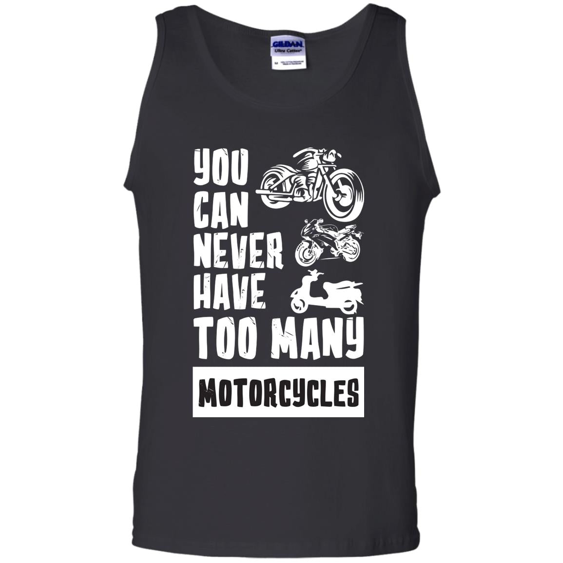You Can Never Have Many Motorcycles Shirt Black