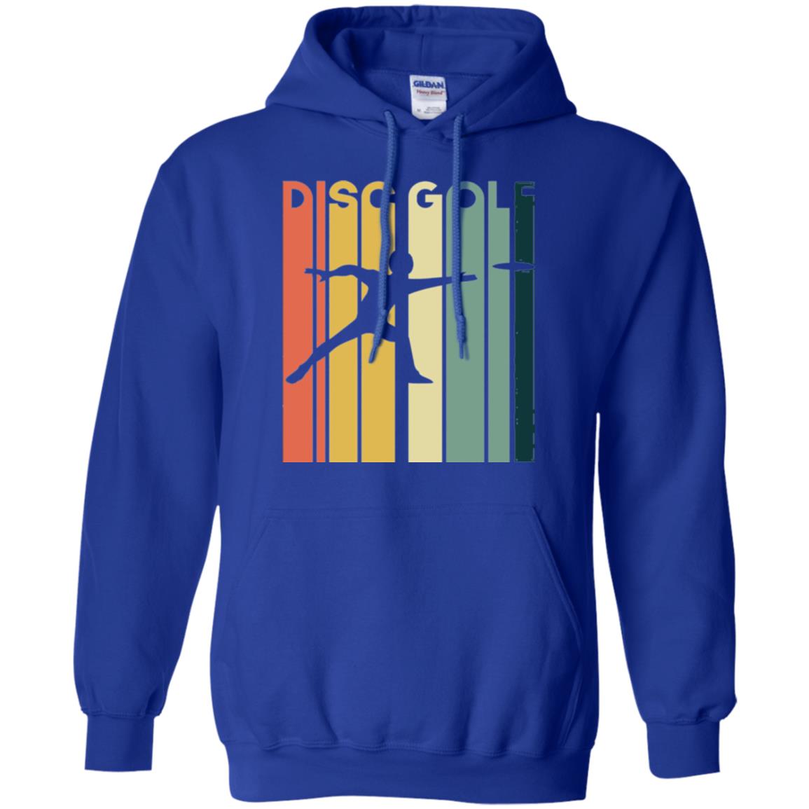 Disc Golf Retro Vintage T-shirt Royal