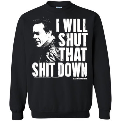 Film T-shirt I Shut That Shit Down Black