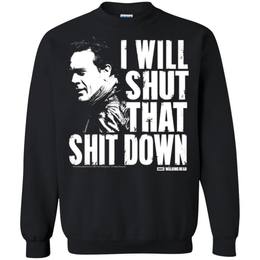 Film T-shirt I Shut That Shit Down Black