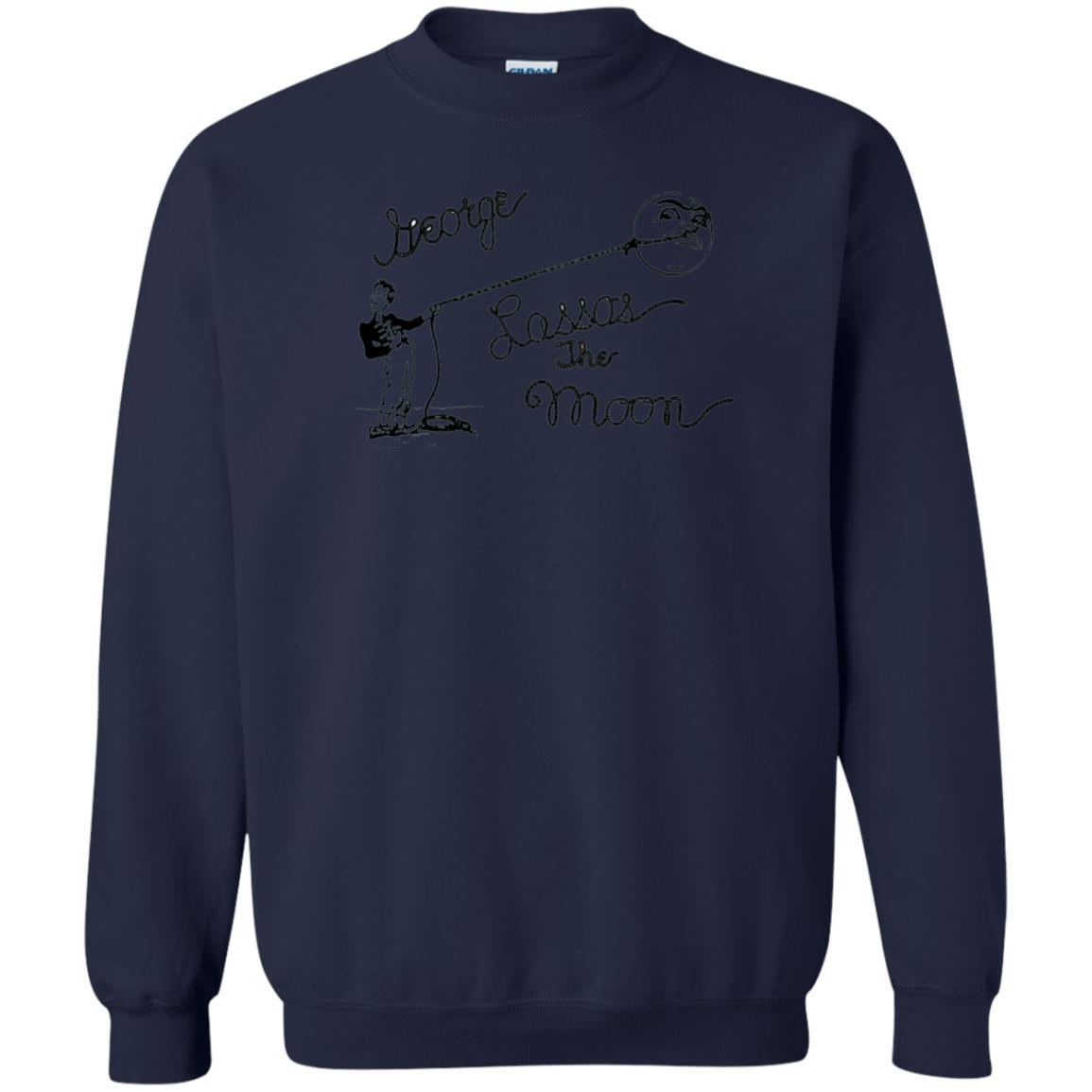 Film T-shirt It's A Wonderful Life George Lassos The Moon Navy