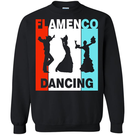 Flamenco Dancing Spanish Dance And Music Lover Shirt Black
