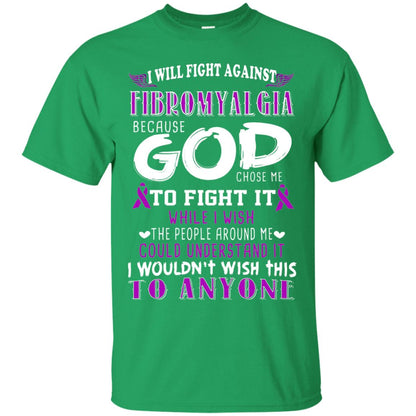 Fibromyalgia Awareness Shirt I Will Fight Against Fibromyalgia Irish Green