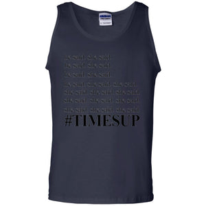 Women_s Right T-shirt Hashtag Times Up He Said She Said