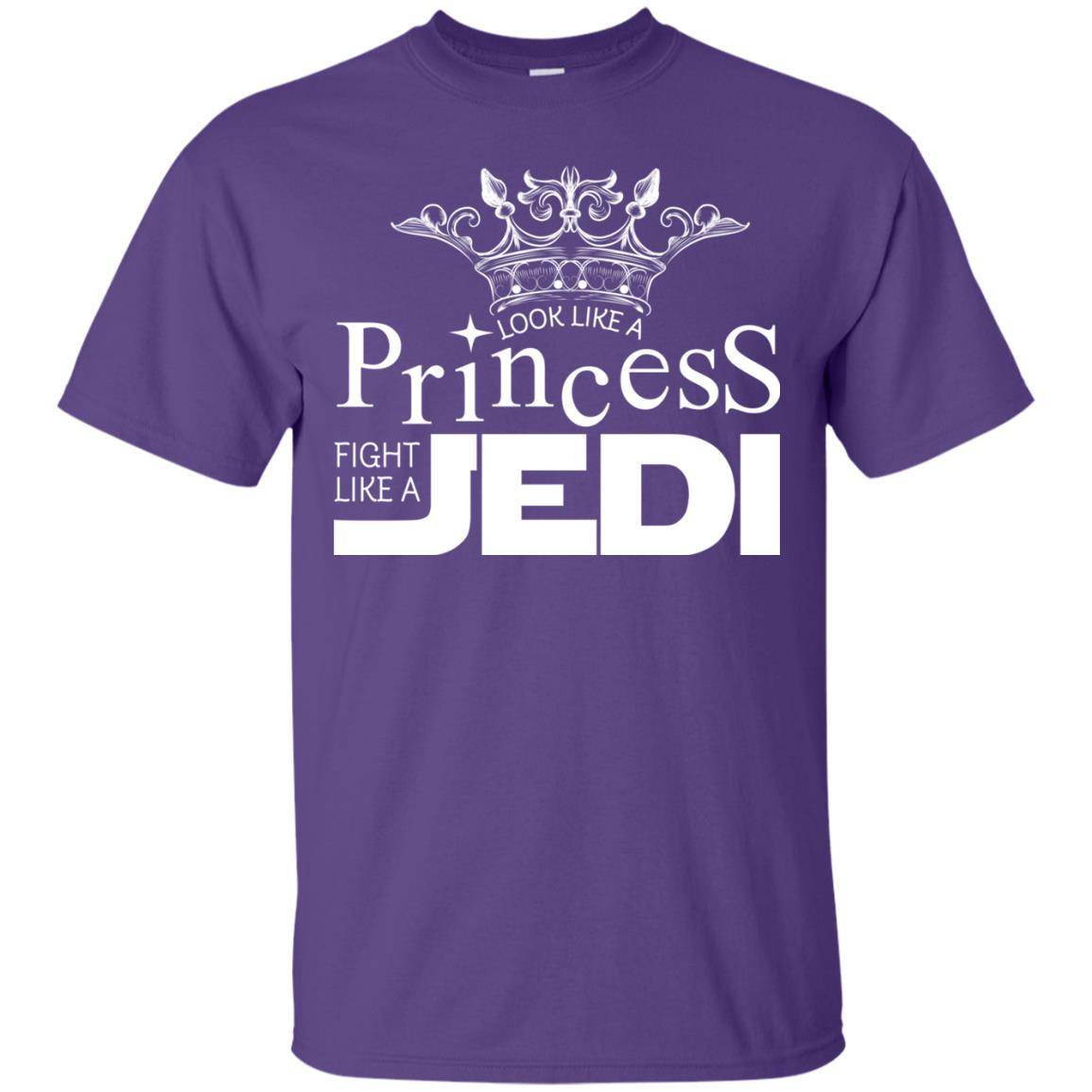 Look Like A Princess Fight Like A Jedi Shirt Purple