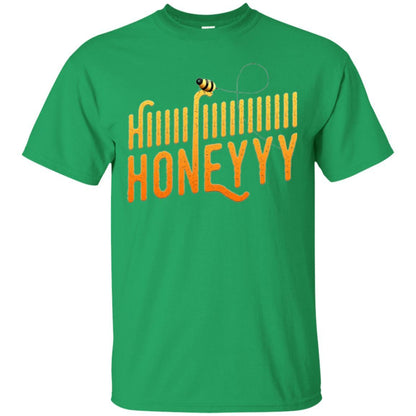 Bee T-shirt Hi Honey T-shirt Irish Green