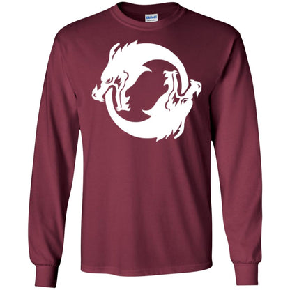 Dargon Lovers T-shirt Overwatch Hanzo Seal Spray Maroon