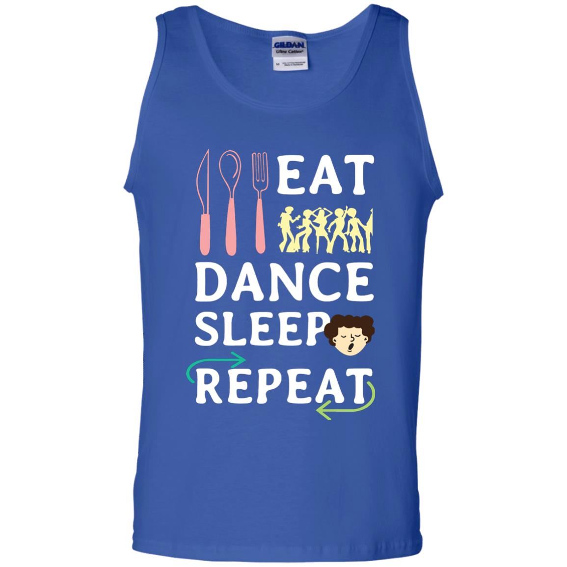 Eat Dance Sleep Repeat Dance Lover Shirt Royal