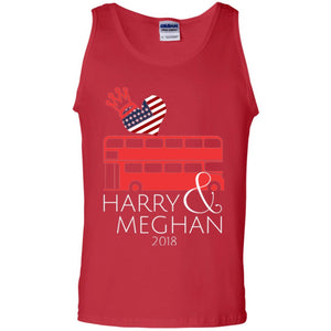 Harry And Meghan Royal Wedding Love Bus Usa T-shirt