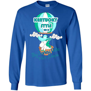 Kentucky Style 2018 Big Fancy Hats Mint Juleps Horse Racing Shirt