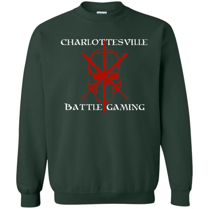 Charlottesville Battle Gaming Gamer T-shirt Forest Green