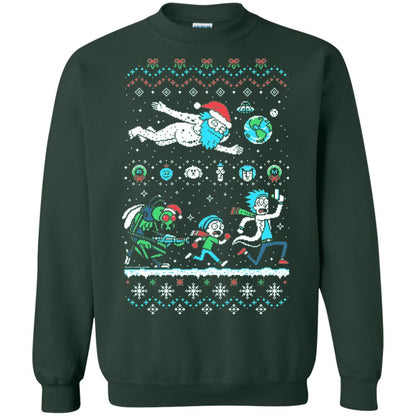 Rick And Morty T-Shirt Forest Green