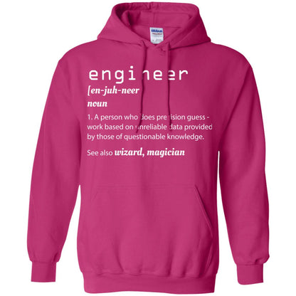 A Person Who Does Precision Guess Work Based On Engineer T-shirt Heliconia