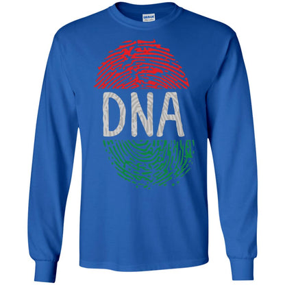 Flag Thumb Fingerprint Roots Proud Africa Dna T-shirt Royal