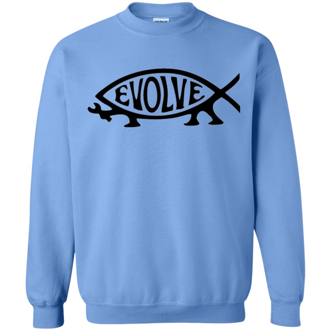 Darwin Evolution Evolve T-shirt Carolina Blue