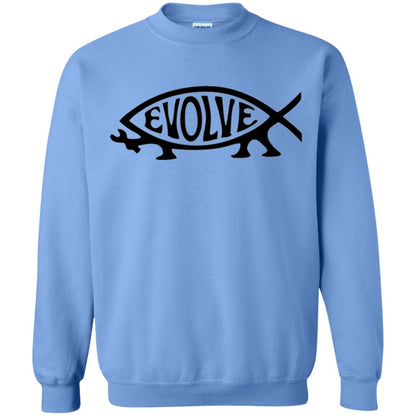 Darwin Evolution Evolve T-shirt Carolina Blue