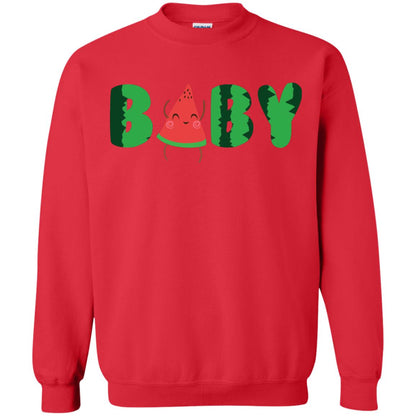 Baby Watermelon Funny Summer Melon Fruit Shirt For Baby Kids Red