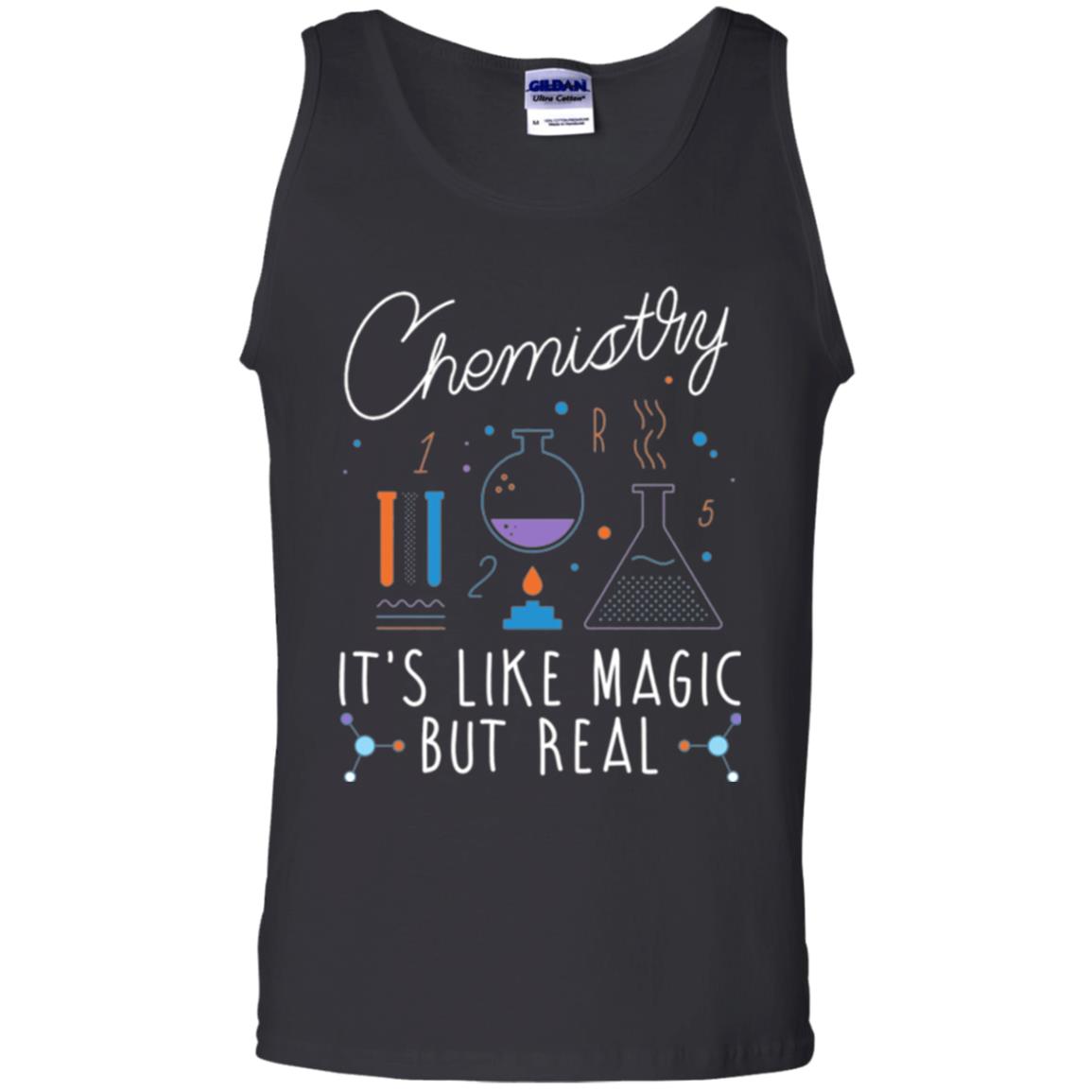 Chemistry T-shirt It_s Like Magic But Real Black