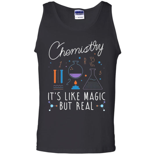 Chemistry T-shirt It_s Like Magic But Real Black