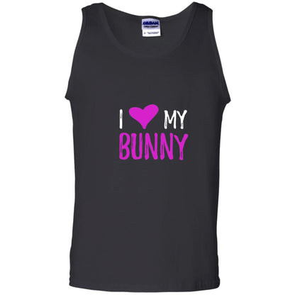 Bunny Rabbit Mom Shirt I Love My Bunny Black