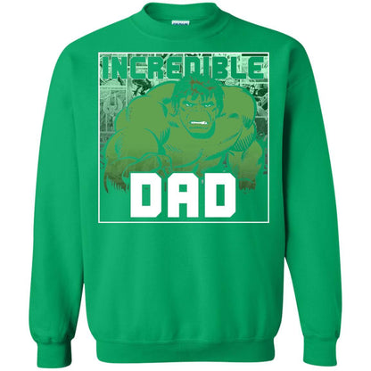 Daddy T-shirt Incredable Dad Irish Green