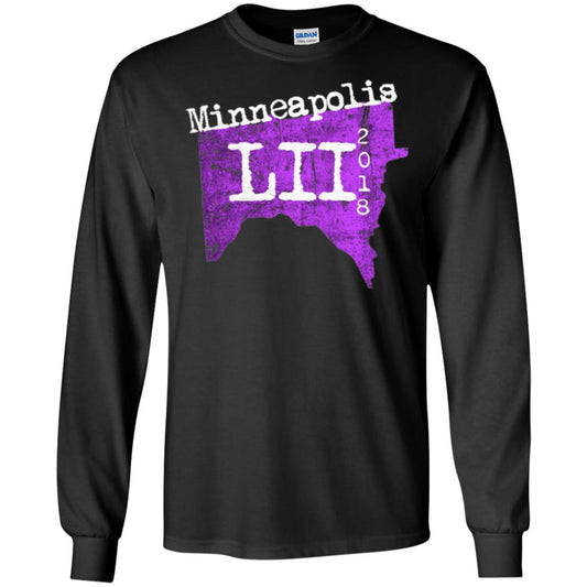 Football Lover T-shirt Minneapolis Minnesota 2018 T-shirt Black
