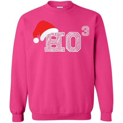 Christmas T Shirt Ho Ho Ho X 3 Third Power Heliconia