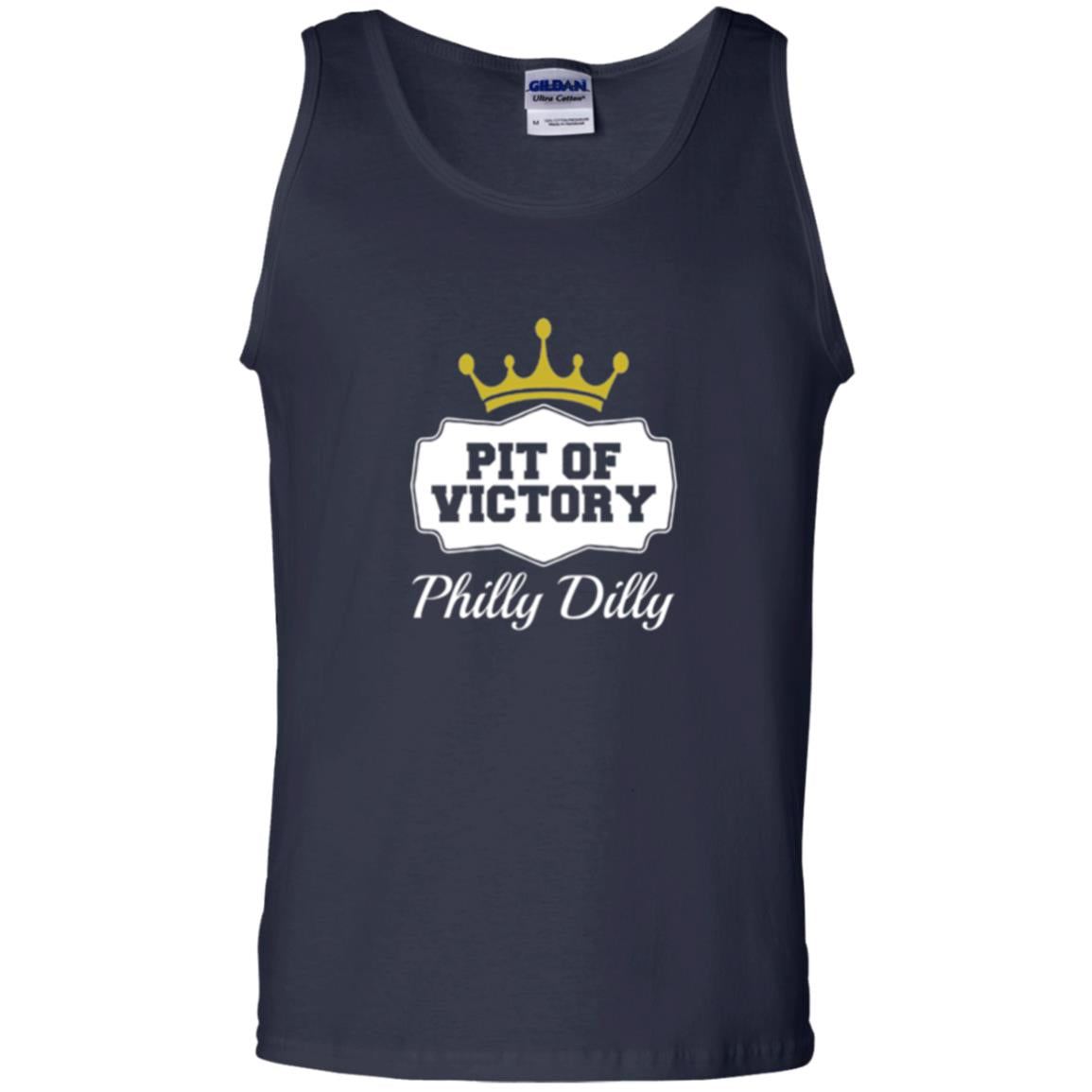 Football Lover T-shirt Philly Dilly Pit Of Victory T-shirt Navy