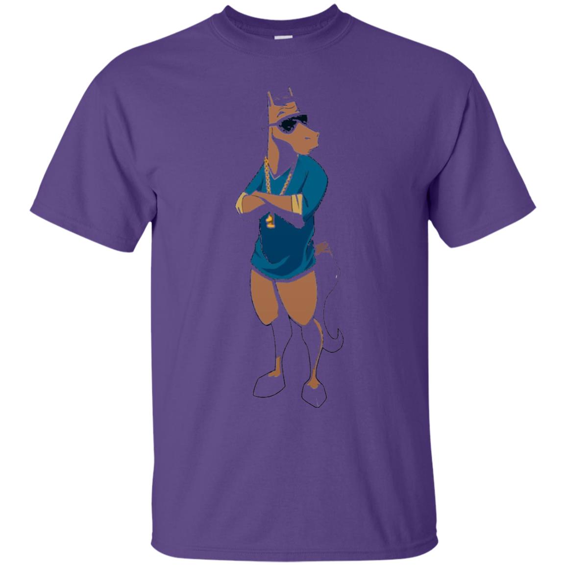 The Rapping Race Horse Hip-hop Horse Lover T-shirt Purple