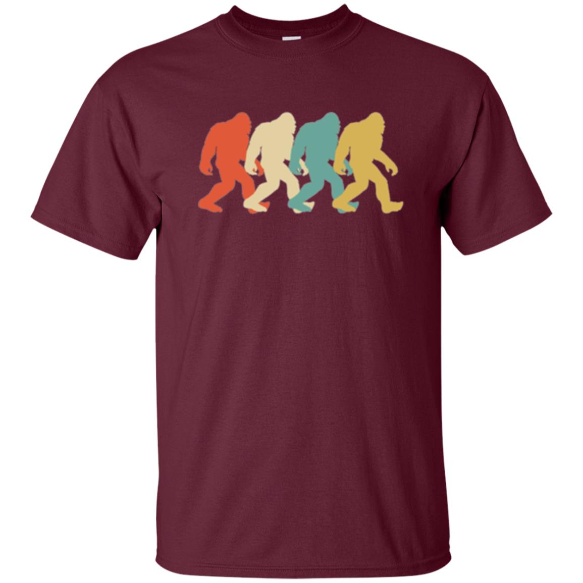 Bigfoot T-shirt Maroon