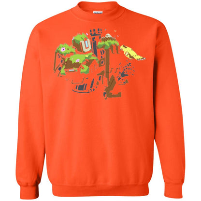 Film T-shirt Bastion Overgrown Spray T-shirt Orange