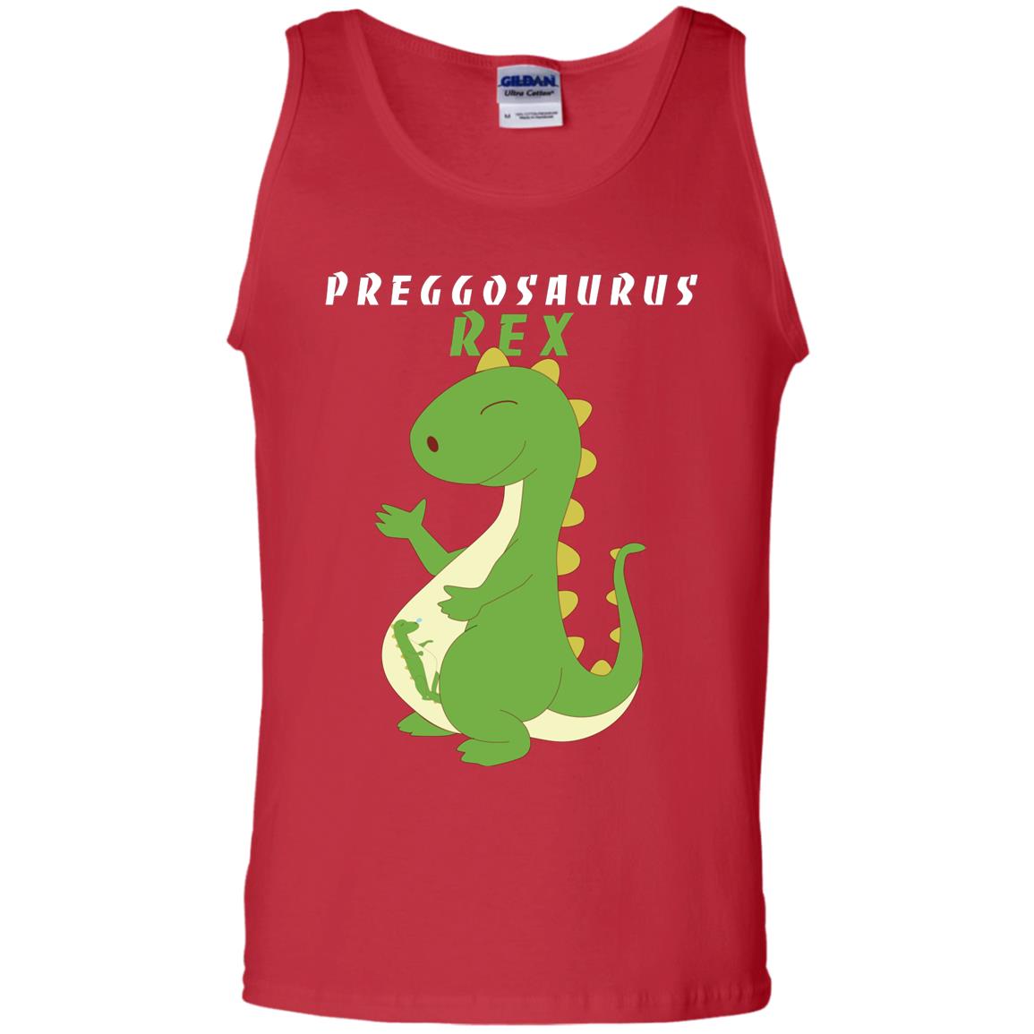 Dinosaur Pregnancy Pregosaurus Shirt Red