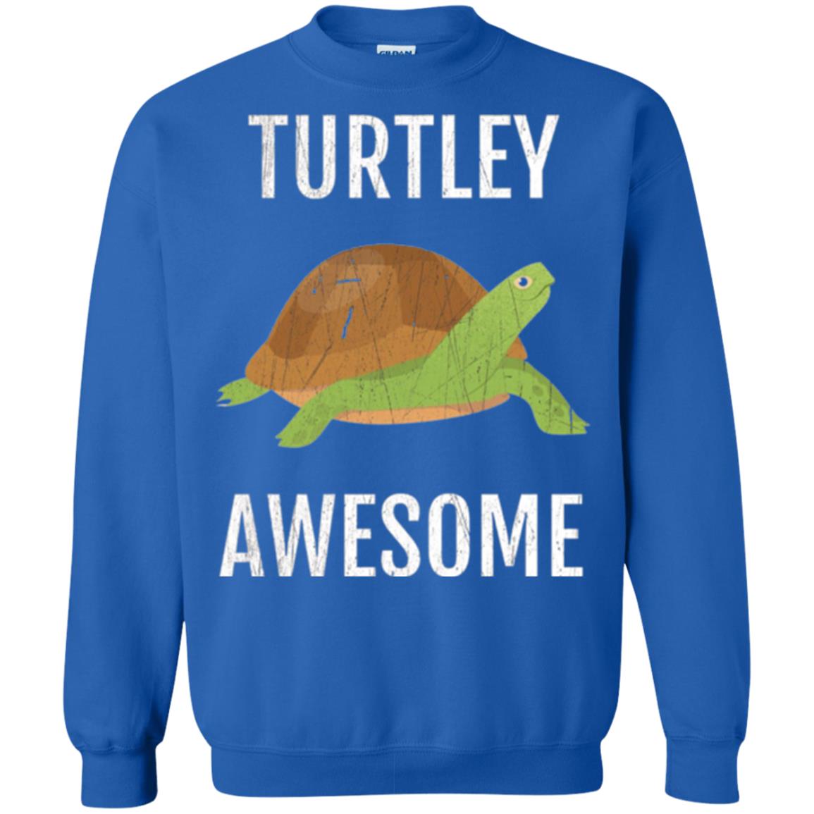 Turtle T-shirt Turtley Awesome Royal